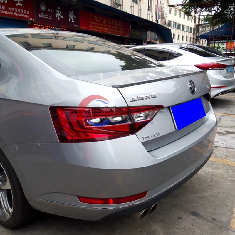 ABS Plastic Unpainted Primer Color Tail Trunk Boot Lip Wing Rear Spoiler Decoration For 2015- 2019 Skoda Superb
ABS Plastic Unpainted Primer Color Tail Trunk Boot Lip Wing Rear Spoiler Decoration For 2015- 2019 Skoda Superb