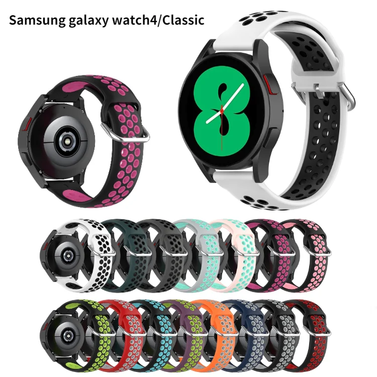 Ремешок силиконовый для Samsung Galaxy watch 4/5/5 Pro, мягкий воздухопроницаемый браслет для Samsung galaxy watch 4 Classic 46 мм 42 мм, 40 мм 44 мм
Ремешок силиконовый для Samsung Galaxy watch 4/5/5 Pro, мягкий воздухопроницаемый браслет для Samsung galaxy watch 4 Classic 46 мм 42 мм, 40 мм 44 мм