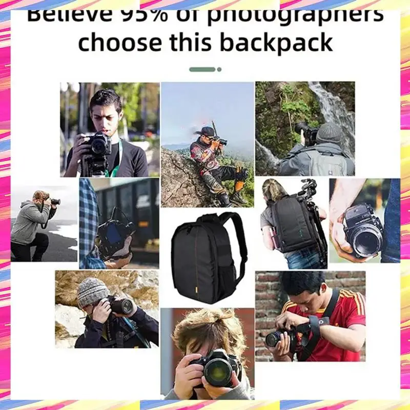 AIAI Multi-Functional Digital Camera Backpack Bag Waterproof Outdoor Dslr Camera Bag Lens Pouch DSLR Camera Bag
AIAI Multi-Functional Digital Camera Backpack Bag Waterproof Outdoor Dslr Camera Bag Lens Pouch DSLR Camera Bag