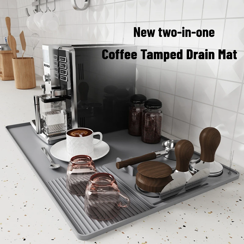 Popular coffee machine silicone pad tray bar drain pad coffee powder pad protective dining table insulation
Popular coffee machine silicone pad tray bar drain pad coffee powder pad protective dining table insulation