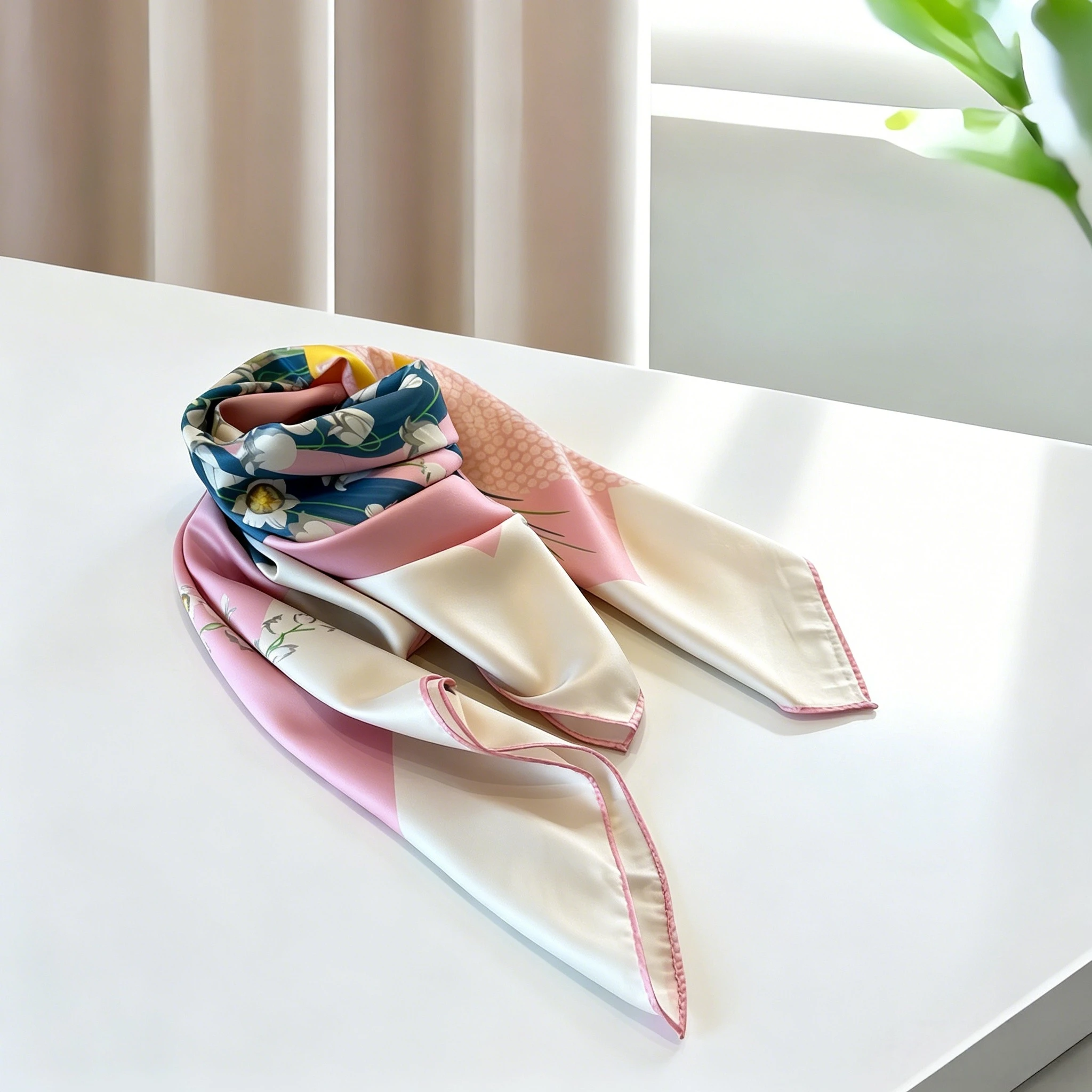 Brand Discount Stylish Lily of The Valley Printed Silk Scarf Luxurious Women's Square Headscarf/Scarf Soft Shawl/Necklace 90X90
Brand Discount Stylish Lily of The Valley Printed Silk Scarf Luxurious Women's Square Headscarf/Scarf Soft Shawl/Necklace 90X90