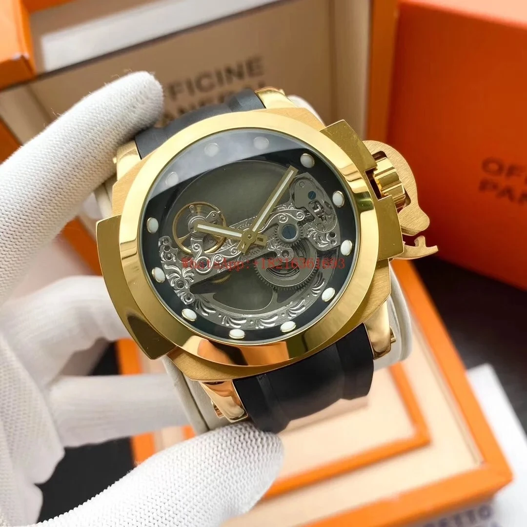 Multi Functional Hollow Waterproof Mechanical Watch Men's Automatic Large Dial Watch
Multi Functional Hollow Waterproof Mechanical Watch Men's Automatic Large Dial Watch