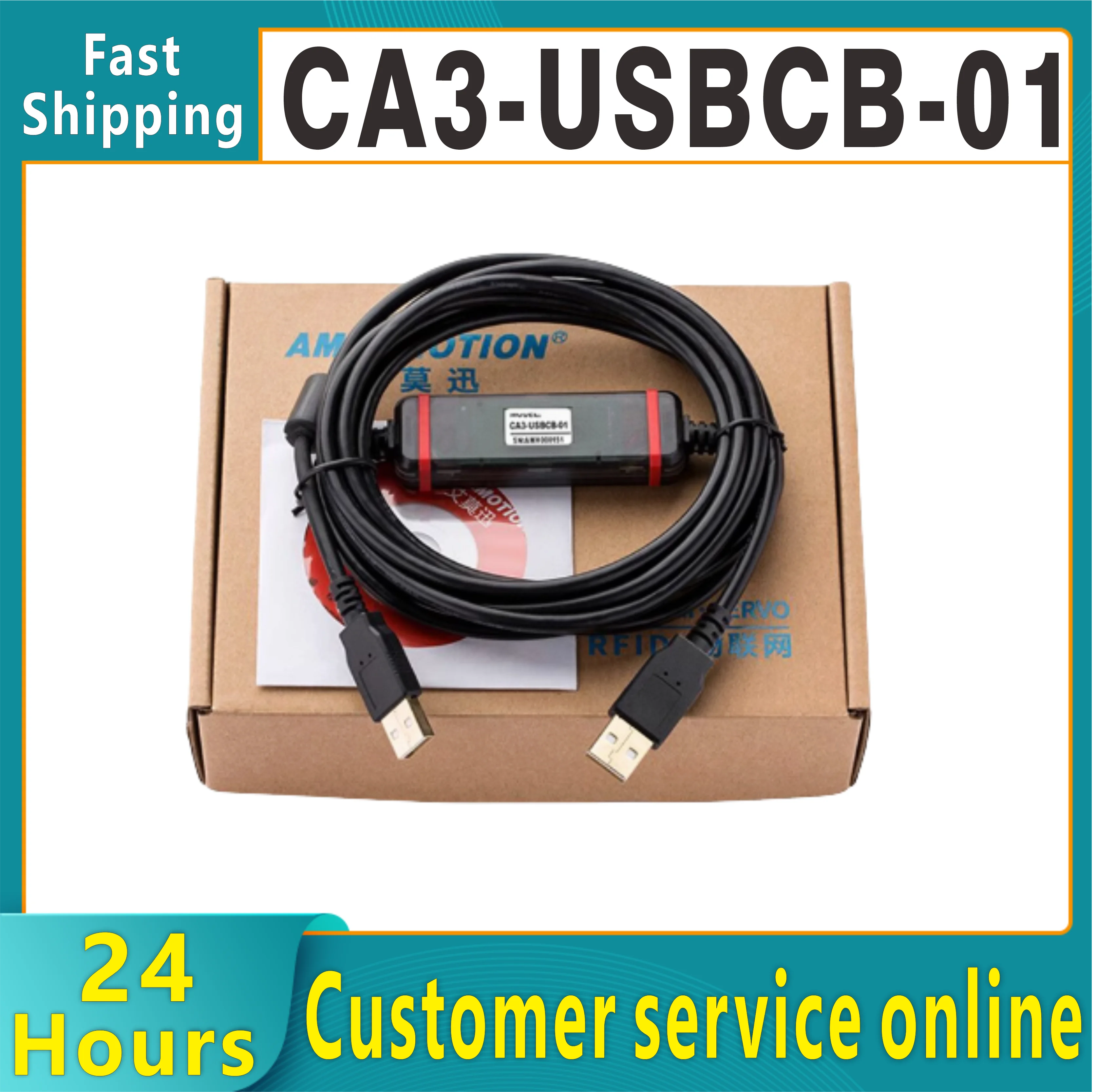 CA3-USBCB-01 is suitable for PRO-FACE GP3000 ST3000 LT3000 touch panel download line communication programming line
CA3-USBCB-01 is suitable for PRO-FACE GP3000 ST3000 LT3000 touch panel download line communication programming line
