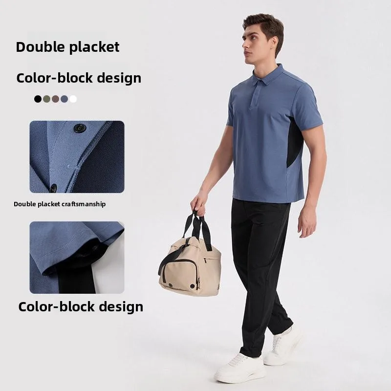 Business Casual Shirt Quick Dry Stand Collar Summer New Style Men's Design Top Fashion Urban Style Short Sleeve T-Shirt
Business Casual Shirt Quick Dry Stand Collar Summer New Style Men's Design Top Fashion Urban Style Short Sleeve T-Shirt