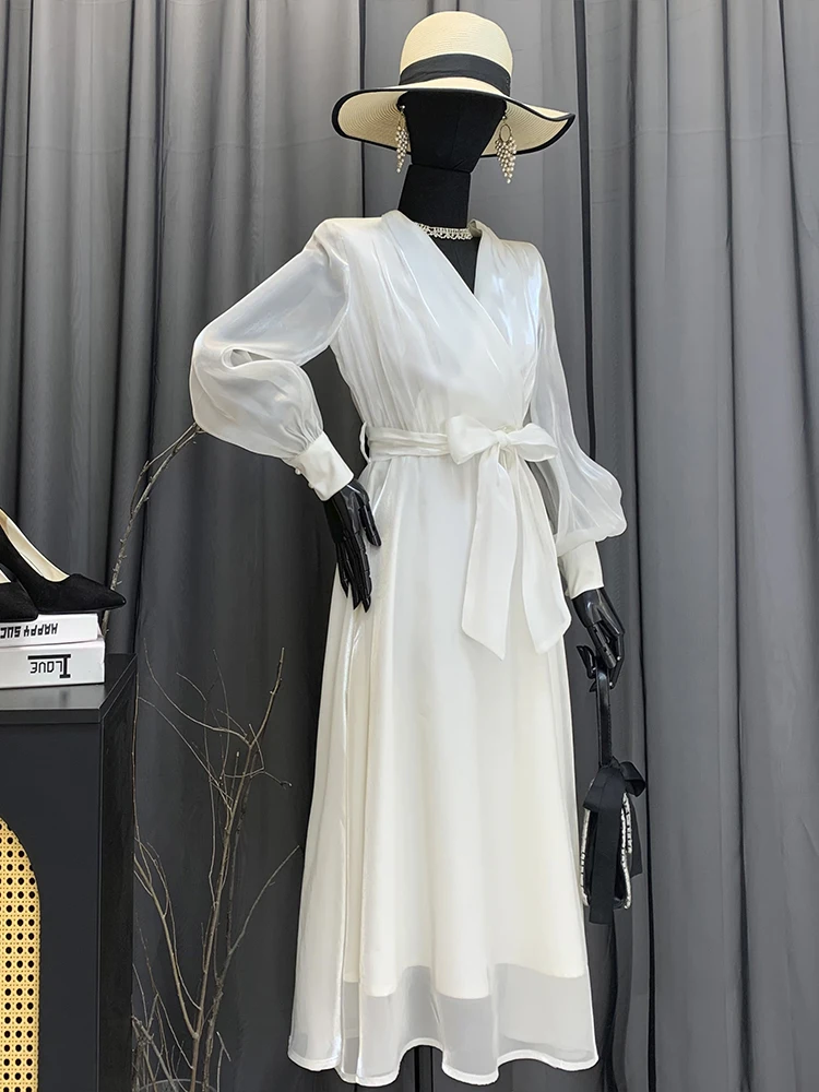 Pinno Spring Summer New Sle Versatile Waist Cinching Belly Covering Lantern Sve Fairy Dr Knot Belted Whi...
Pinno Spring Summer New Sle Versatile Waist Cinching Belly Covering Lantern Sve Fairy Dr Knot Belted Whi...