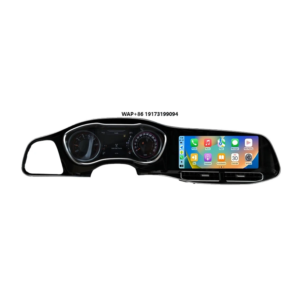 Car Radio for Dodge Challenger 2010 - 2024 Car Navigation Touch Screen Wireless Carplay Car Multimedia Player Head Unit
Car Radio for Dodge Challenger 2010 - 2024 Car Navigation Touch Screen Wireless Carplay Car Multimedia Player Head Unit