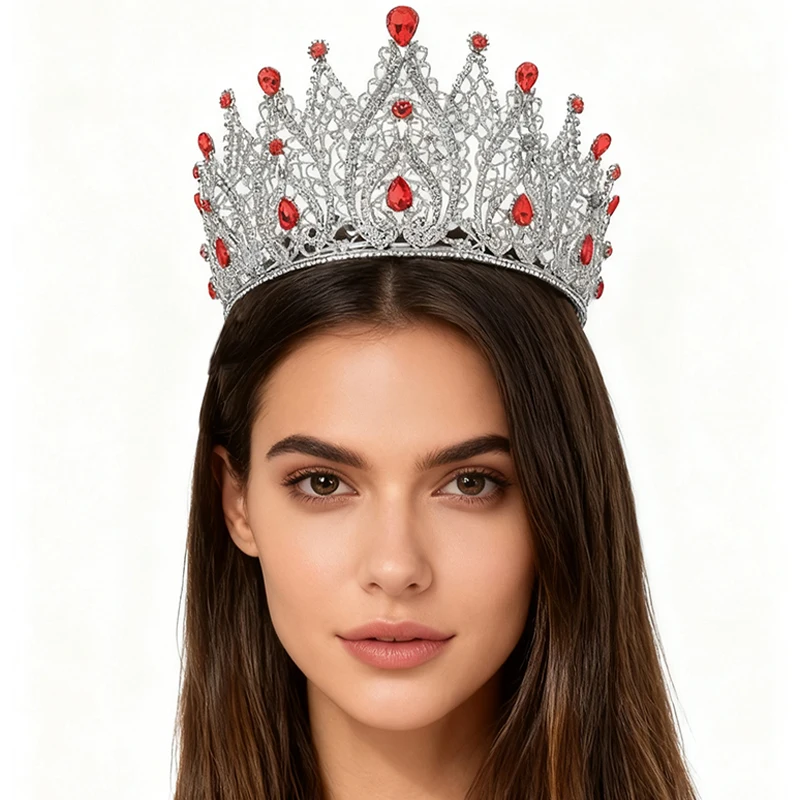 1 PCS 2025 New Adjustable Round High Crown Bride's Beauty Pageant Wedding Headdress Hair Accessory Cross-Border Hot-Selling
1 PCS 2025 New Adjustable Round High Crown Bride's Beauty Pageant Wedding Headdress Hair Accessory Cross-Border Hot-Selling