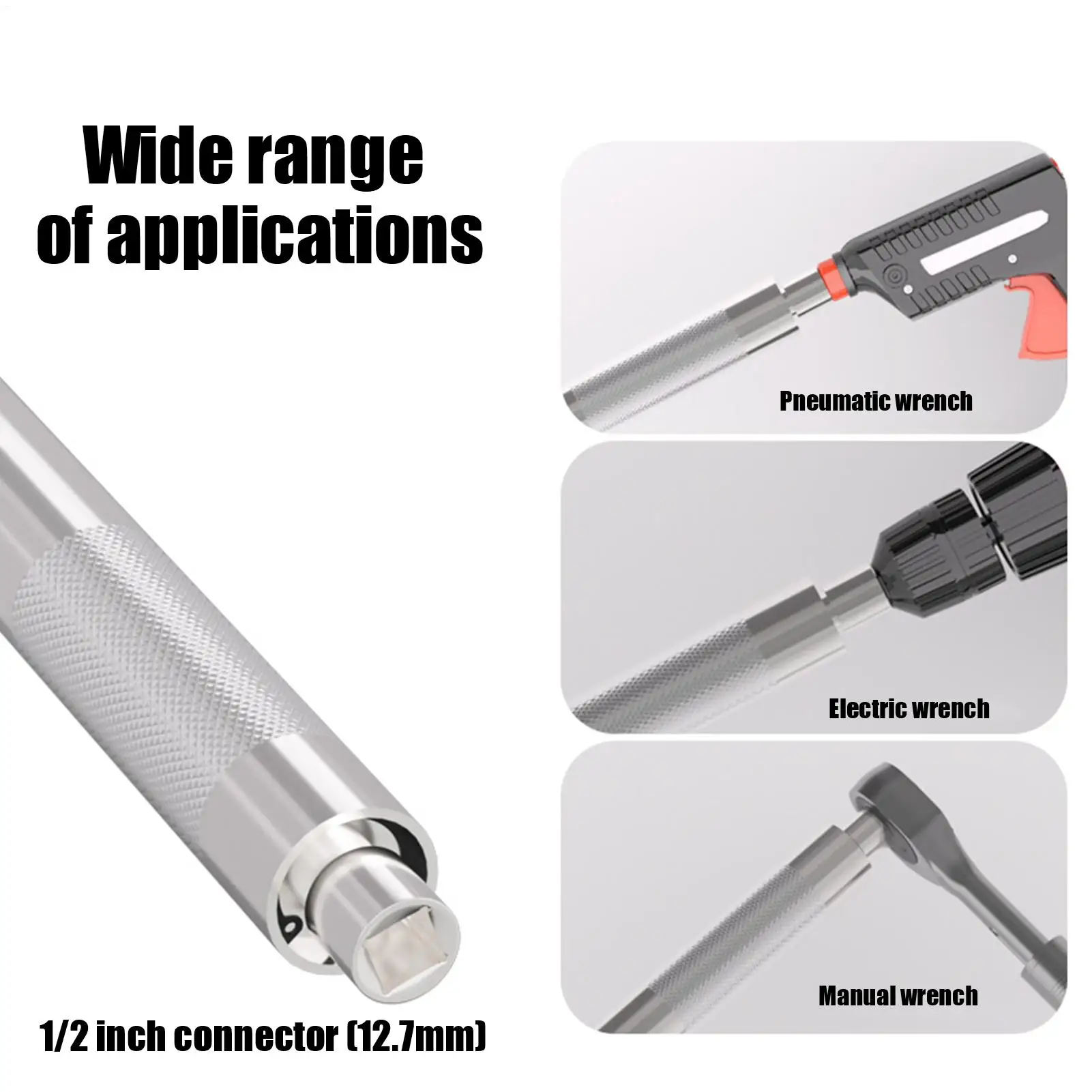 3 In1 Ratchet Wrench Heavy-Duty Steel Gear Spanner Pneumatic Electric Bi-directional Wrench Off Set Extension Wrench
3 In1 Ratchet Wrench Heavy-Duty Steel Gear Spanner Pneumatic Electric Bi-directional Wrench Off Set Extension Wrench