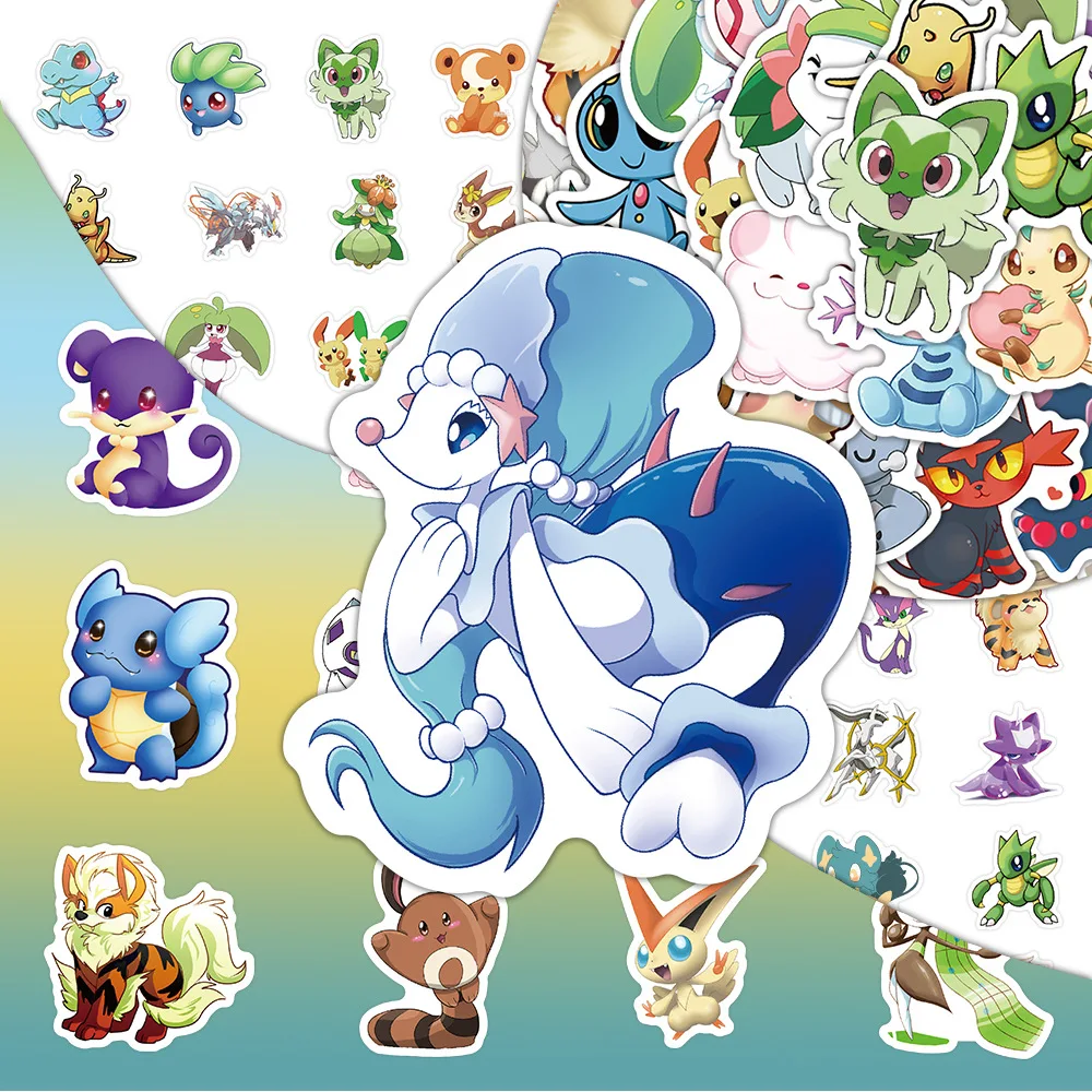 10/60/120PCS Cute Squirtle Pokemon Graffiti Sticker Bulbasaur Cartoon Decal For Laptop Phone Guitar Car Cup Skateboard Kid Toys
10/60/120PCS Cute Squirtle Pokemon Graffiti Sticker Bulbasaur Cartoon Decal For Laptop Phone Guitar Car Cup Skateboard Kid Toys