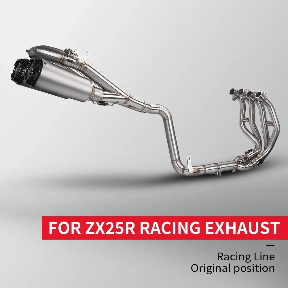 /Motorcycle Exhaust Pipe High Quality Double Outlet Side Muffler Full End Link Pipe For NINJA ZX-25R ZX25R ZX 25R Upgrade Kit
/Motorcycle Exhaust Pipe High Quality Double Outlet Side Muffler Full End Link Pipe For NINJA ZX-25R ZX25R ZX 25R Upgrade Kit