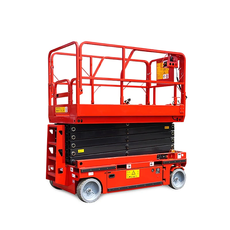 Electric Hydraulic Mobile Scissor Lift Table Platform with Safety Guardrails Adjustable Height Lifting Equipment for Factories
Electric Hydraulic Mobile Scissor Lift Table Platform with Safety Guardrails Adjustable Height Lifting Equipment for Factories