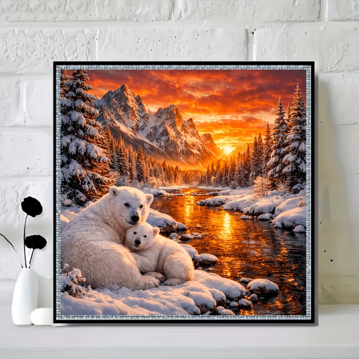 Winter Forest Polar Bear Jigsaw Puzzle 500/1024 PCS Holiday Stress Relieving Fun Games Home Decor Holiday Gifts
Winter Forest Polar Bear Jigsaw Puzzle 500/1024 PCS Holiday Stress Relieving Fun Games Home Decor Holiday Gifts