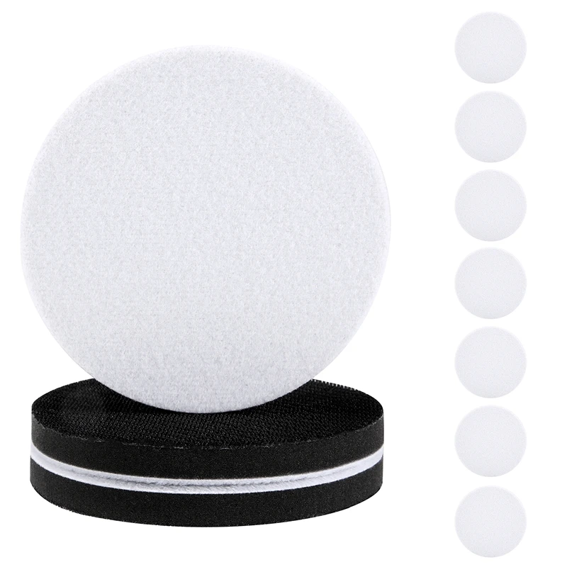 ABKD 10 Pieces 5In Soft Density Foam Interface Pad Hook And Loop Foam Sanding Pads 125Mm Sponge Cushion Buffering Backing Pad
ABKD 10 Pieces 5In Soft Density Foam Interface Pad Hook And Loop Foam Sanding Pads 125Mm Sponge Cushion Buffering Backing Pad