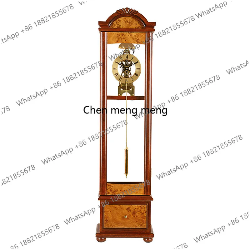 Solid wood mechanical clock Living room Chinese hour bell pendulum vertical clock HD96125
Solid wood mechanical clock Living room Chinese hour bell pendulum vertical clock HD96125