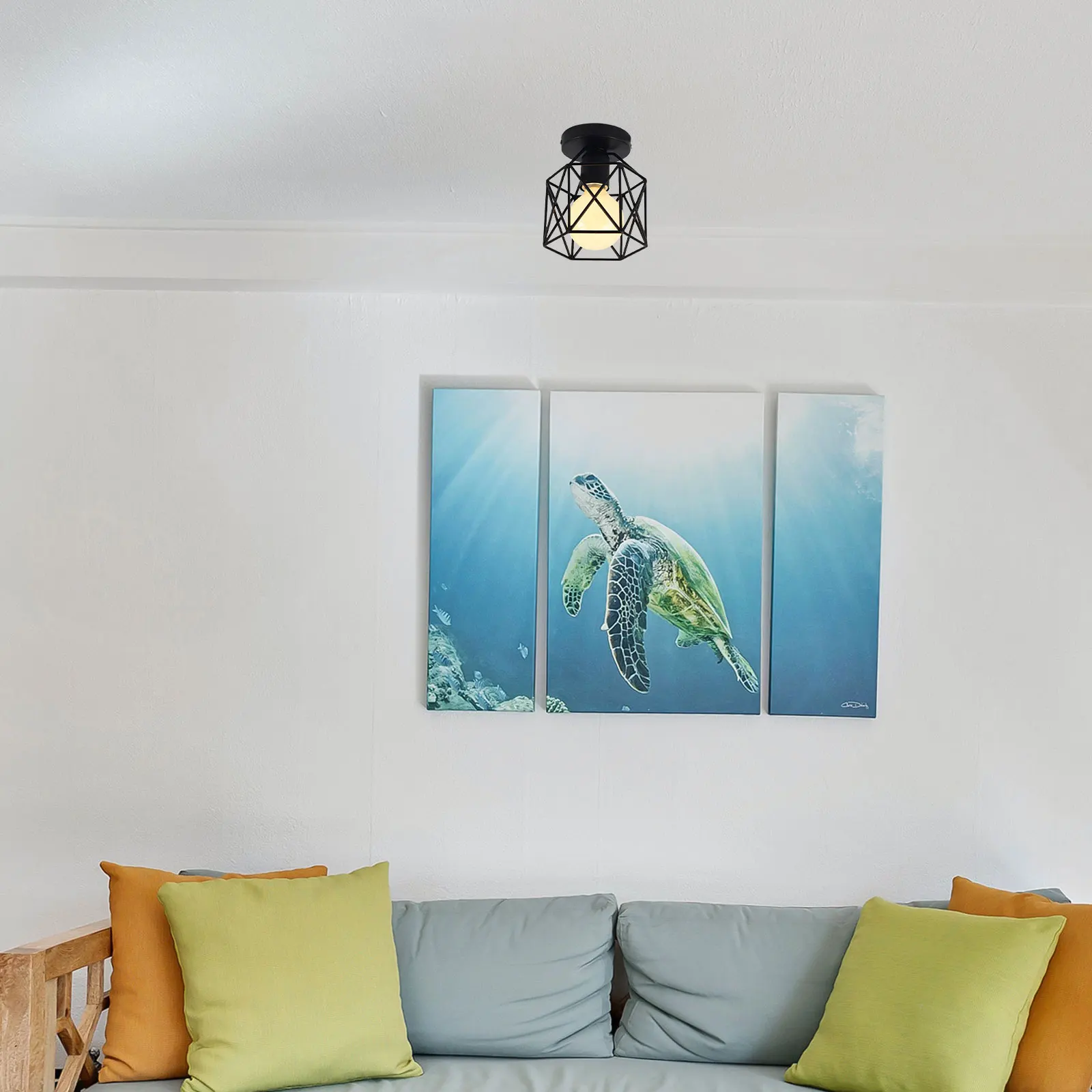 Industrial Style Single Head Ceiling Durable Iron Chandelier Simple Elegant Light Decor For Porch Dining Room Living Space
Industrial Style Single Head Ceiling Durable Iron Chandelier Simple Elegant Light Decor For Porch Dining Room Living Space
