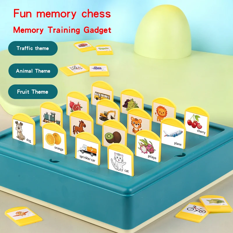 KNYYSECQ Fruit Animal Guessing Game: Interactive Card Game for Kids & Parents Educational Desktop Toy
KNYYSECQ Fruit Animal Guessing Game: Interactive Card Game for Kids & Parents Educational Desktop Toy