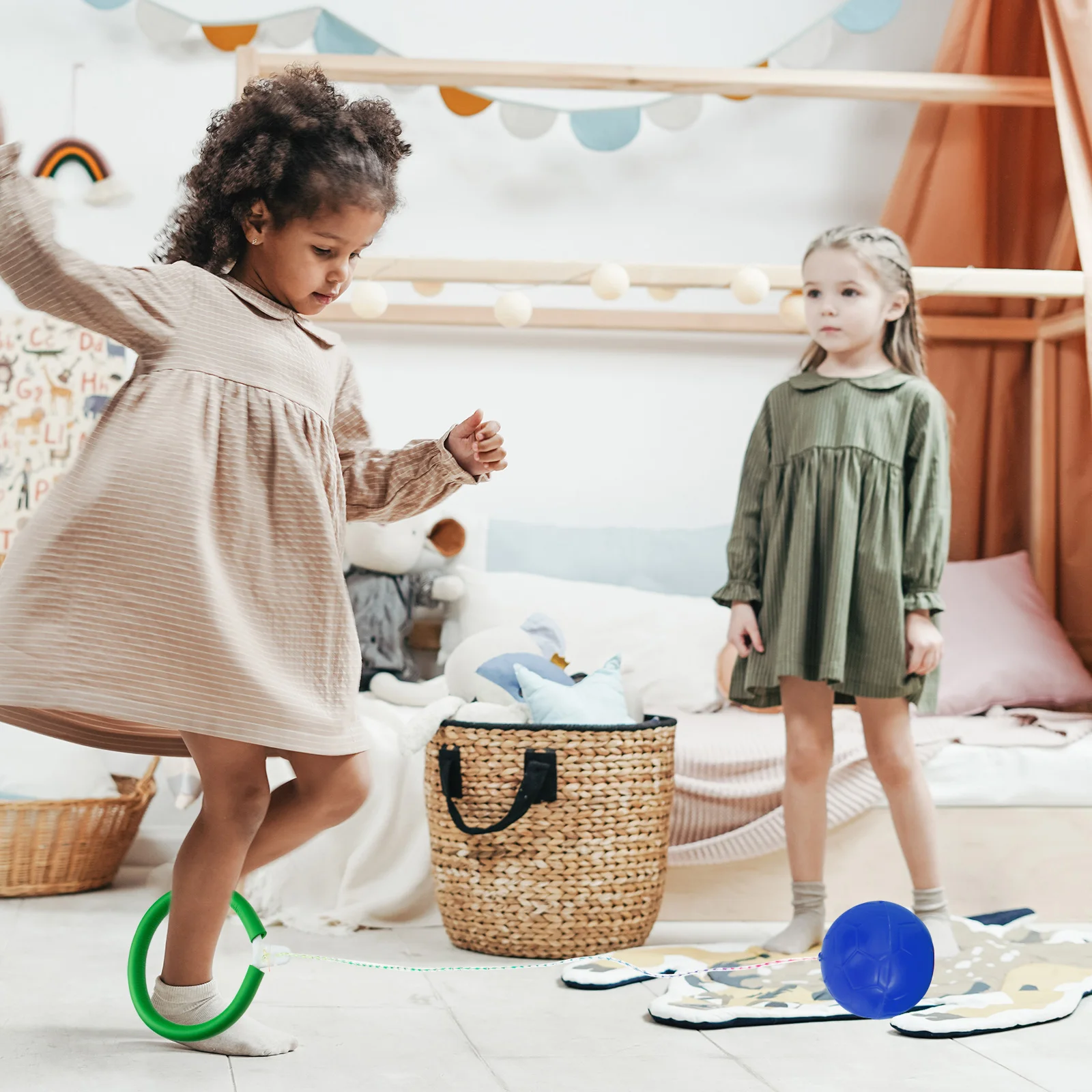 2pcs Jumping Foot Jump Rope Kids Ring Ankle Skip Toy Kids Adults Fitness Balance Training Sport Games
2pcs Jumping Foot Jump Rope Kids Ring Ankle Skip Toy Kids Adults Fitness Balance Training Sport Games