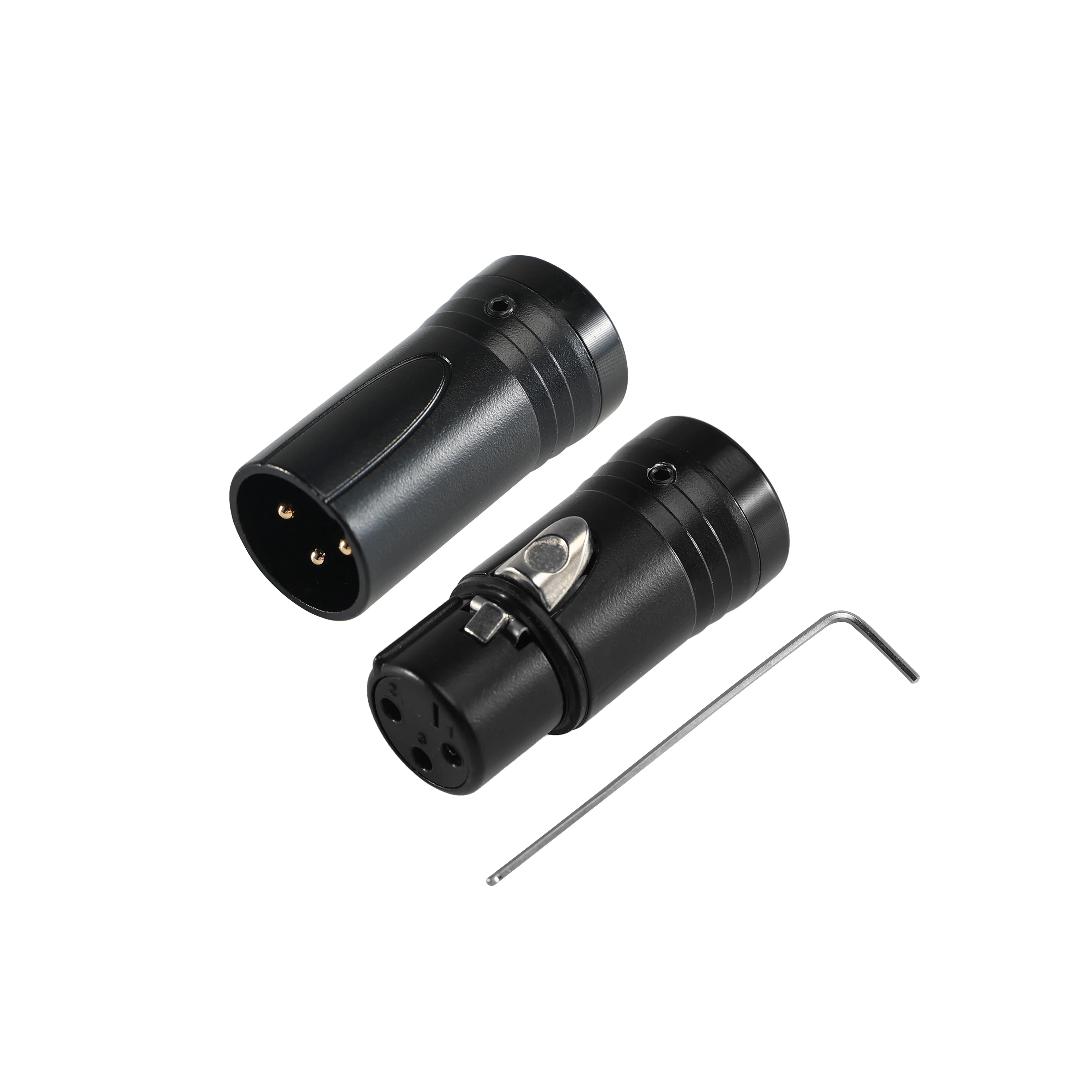 Pro C Wholesale Low Profile Audio Gold 3 Pin Right Angle 90 Degree XLR Male Female Connector Plug for Audio Cable
Pro C Wholesale Low Profile Audio Gold 3 Pin Right Angle 90 Degree XLR Male Female Connector Plug for Audio Cable