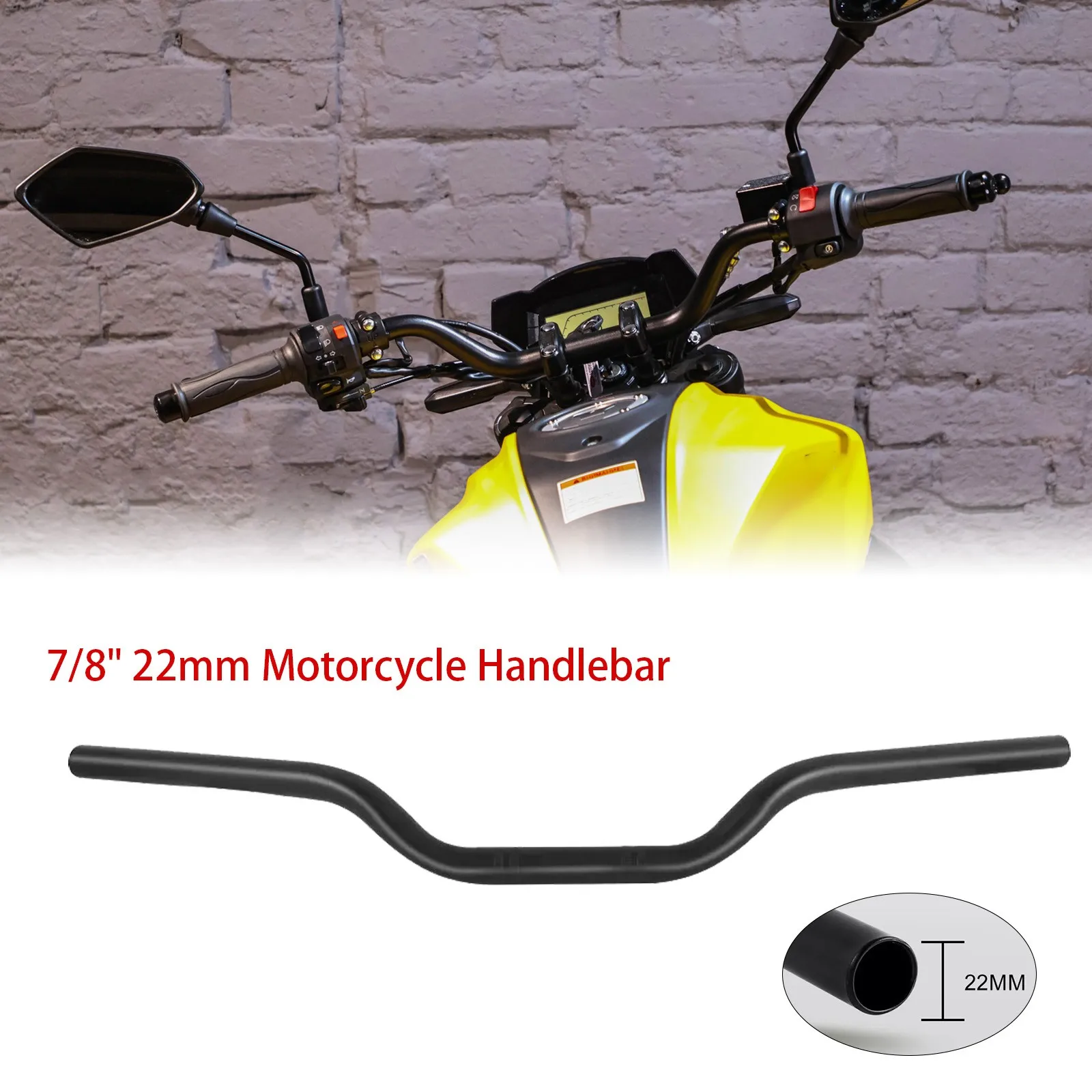 Motorcycle 7/8" Euro Tracker Drag Handlebars Bars For Honda Suzuki Yamaha
Motorcycle 7/8" Euro Tracker Drag Handlebars Bars For Honda Suzuki Yamaha