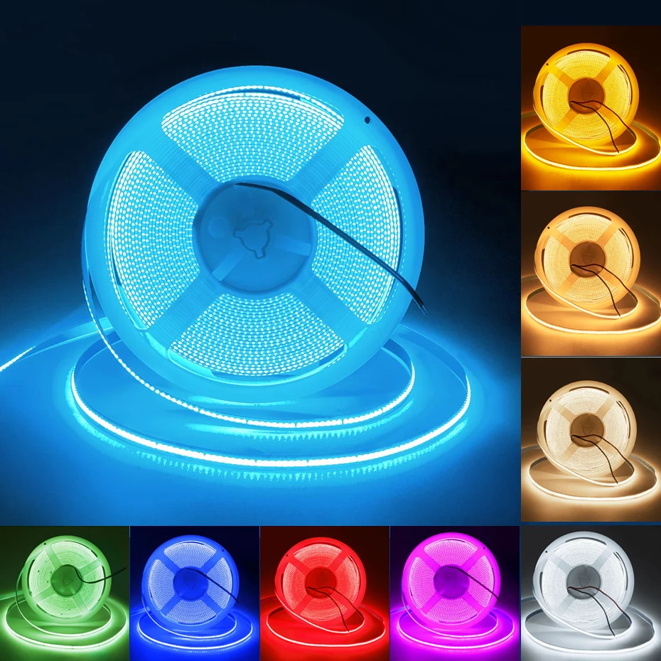 Светодиодные лампы COB с 24V 320 LED / m COB Светодиодные лампы с клеем высокой плотности гибкая лента теплый естественный белый розовый желтый
Светодиодные лампы COB с 24V 320 LED / m COB Светодиодные лампы с клеем высокой плотности гибкая лента теплый естественный белый розовый желтый