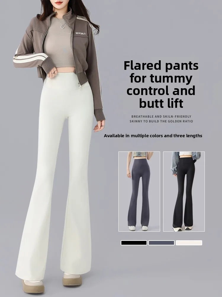 White Sl Small Size Bell Bot ark Pants Women's Outdoor Wear Yoga Pants High Waist Nine Points Knitted Fabric Thin ...
White Sl Small Size Bell Bot ark Pants Women's Outdoor Wear Yoga Pants High Waist Nine Points Knitted Fabric Thin ...