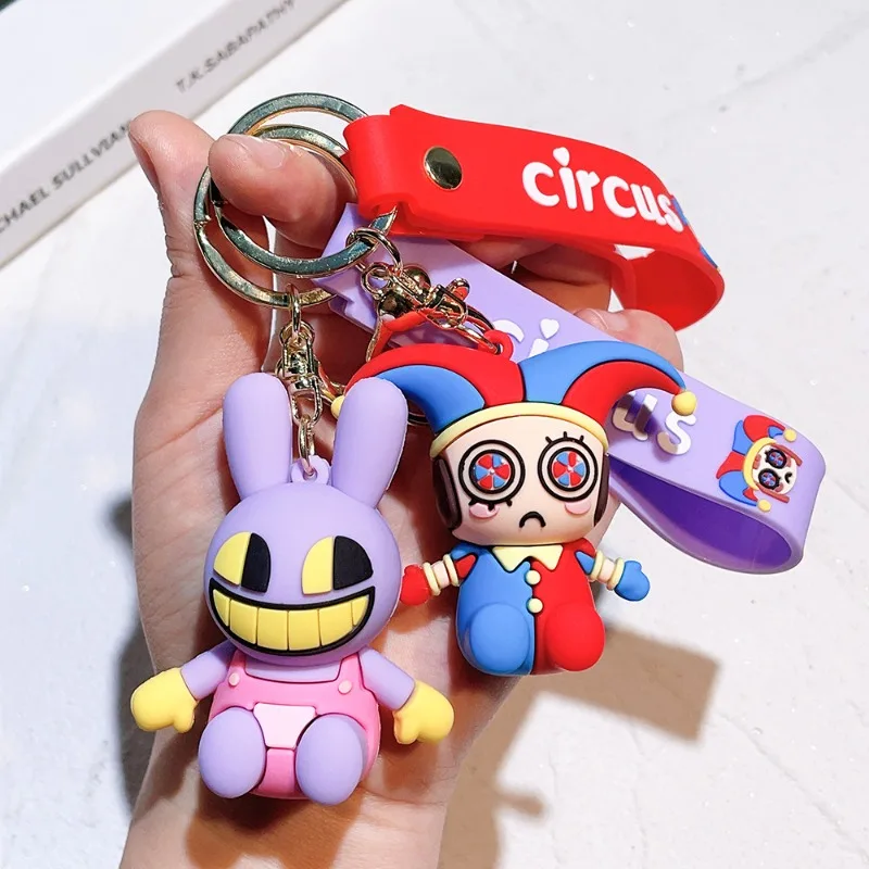 The Amazing Digital Circus Pomni Cartoon Key Chain 3d Pvc Silicone Keychain Toy Pendant Birthday Gift
The Amazing Digital Circus Pomni Cartoon Key Chain 3d Pvc Silicone Keychain Toy Pendant Birthday Gift