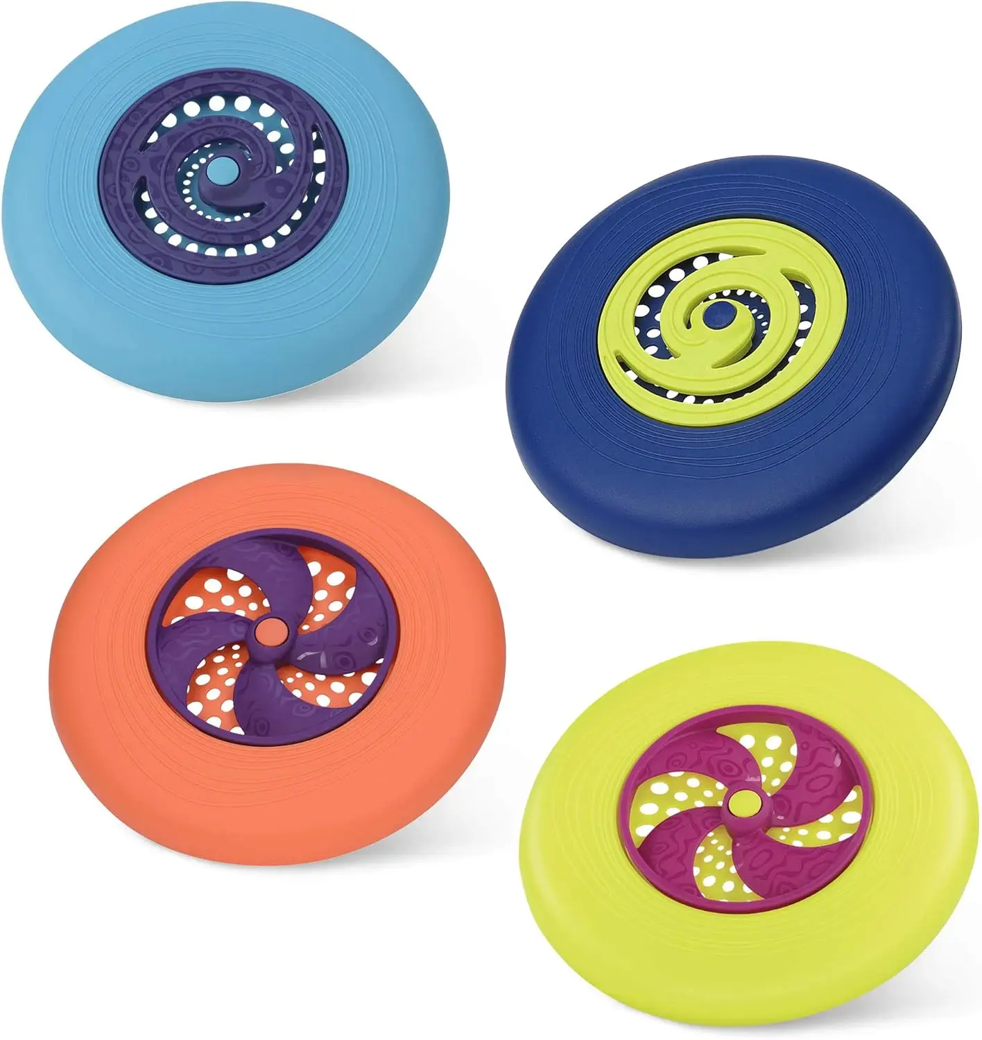 4 Colorful Flying Discs Set – Outdoor Sports & Games for Kids – Fun for Backyard, Park, Beach – Ages 4+
4 Colorful Flying Discs Set – Outdoor Sports & Games for Kids – Fun for Backyard, Park, Beach – Ages 4+