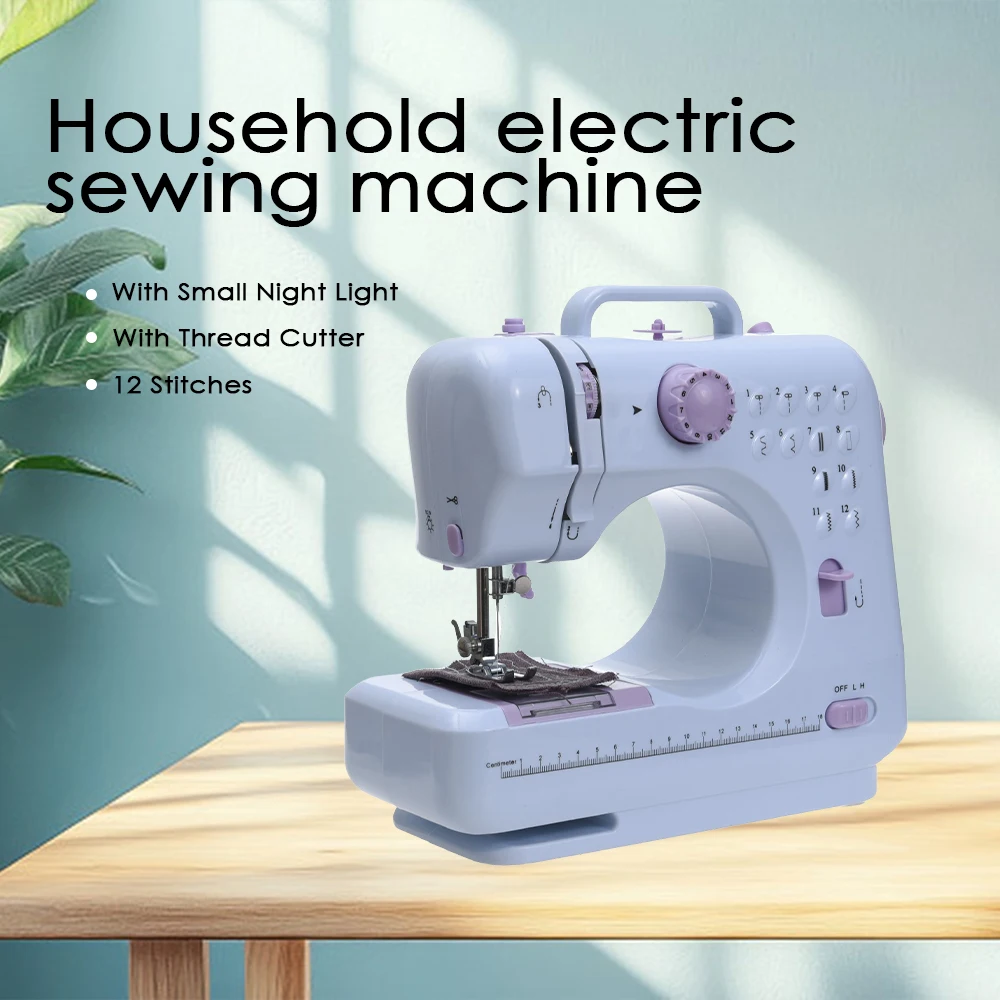 Портативная электрическая мини-швейная машина на 12 строчек с педалью и прижимной лапкой для начинающих, для рукоделия, ремонта и пошива одежды, для домашнего использования
Портативная электрическая мини-швейная машина на 12 строчек с педалью и прижимной лапкой для начинающих, для рукоделия, ремонта и пошива одежды, для домашнего использования