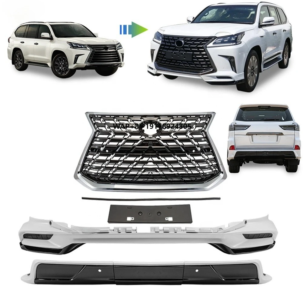 2021 LX570 Body Kit Sport Plus Kuro Style White& Black Edition lx Body Kit Grille Bumper Front
2021 LX570 Body Kit Sport Plus Kuro Style White& Black Edition lx Body Kit Grille Bumper Front