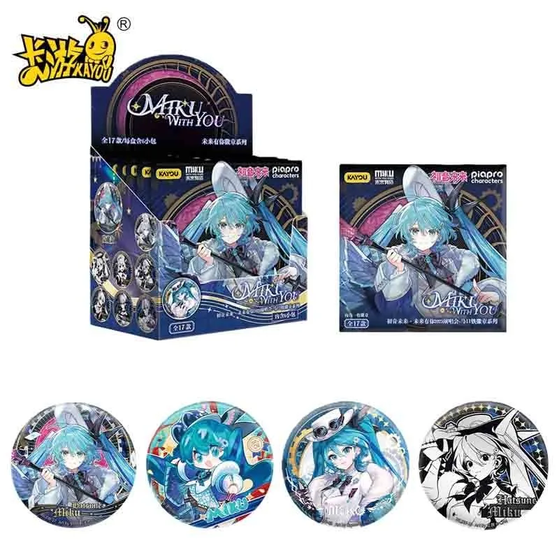 Значок KAYOU Hatsune Miku «MIKU with You 2025», жестяной, оригинальный, коллекционный, анимационный, игрушечный сувенир
Значок KAYOU Hatsune Miku «MIKU with You 2025», жестяной, оригинальный, коллекционный, анимационный, игрушечный сувенир