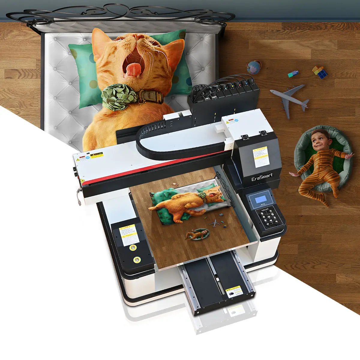 DIY UV Printing Machine for Phone Case Glass Bottle Pen PVC Acrylic Ceramic Metal - UV Effect Printer Home Small Business
DIY UV Printing Machine for Phone Case Glass Bottle Pen PVC Acrylic Ceramic Metal - UV Effect Printer Home Small Business