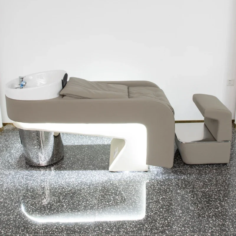 Luxury Barber Shop Shampoo Chair Shower Head Spa Lounge Basin Comfort Professional Hairdressing Shampouineuse Salon Furniture
Luxury Barber Shop Shampoo Chair Shower Head Spa Lounge Basin Comfort Professional Hairdressing Shampouineuse Salon Furniture