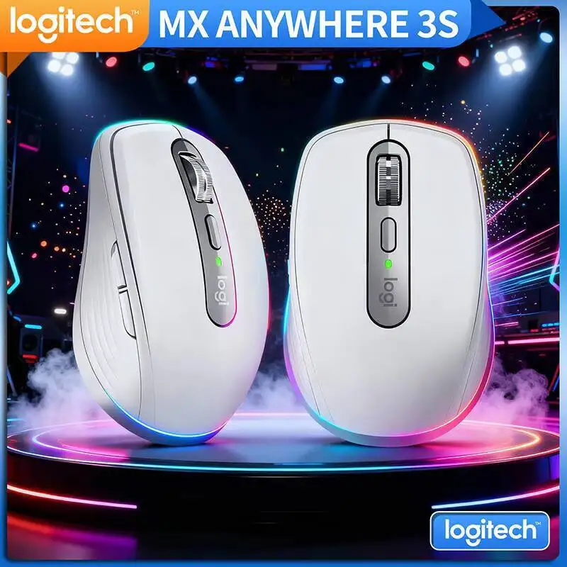 Компактная мышь Logitech MX Anywhere 3S, эргономичный дизайн, перезаряжаемая, с быстрым прокруткой для портативных ПК Mac
Компактная мышь Logitech MX Anywhere 3S, эргономичный дизайн, перезаряжаемая, с быстрым прокруткой для портативных ПК Mac