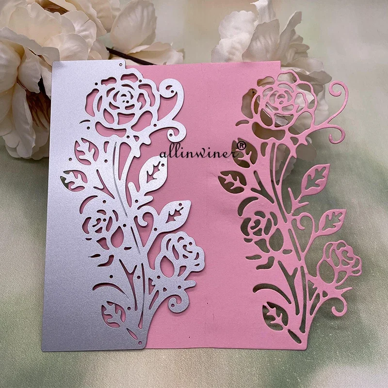Rose flower border edge Metal Cutting Dies Stencils Die Cut for DIY Scrapbooking Album Paper Card Embossing
Rose flower border edge Metal Cutting Dies Stencils Die Cut for DIY Scrapbooking Album Paper Card Embossing