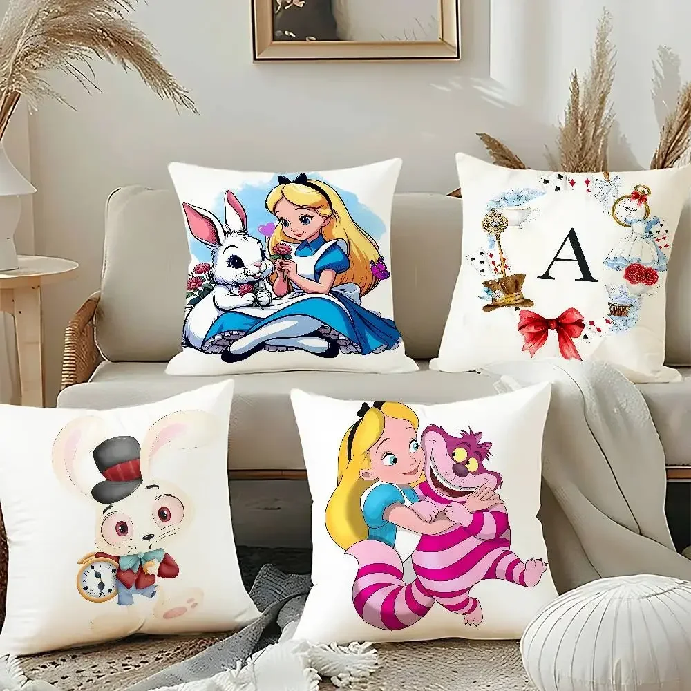 A-Alice In W-Wonderland Pillow Case Cushion Cover Soft Cute Throw Pillow Case For Car Sofa Pillowcase Polyester With Zipper
A-Alice In W-Wonderland Pillow Case Cushion Cover Soft Cute Throw Pillow Case For Car Sofa Pillowcase Polyester With Zipper