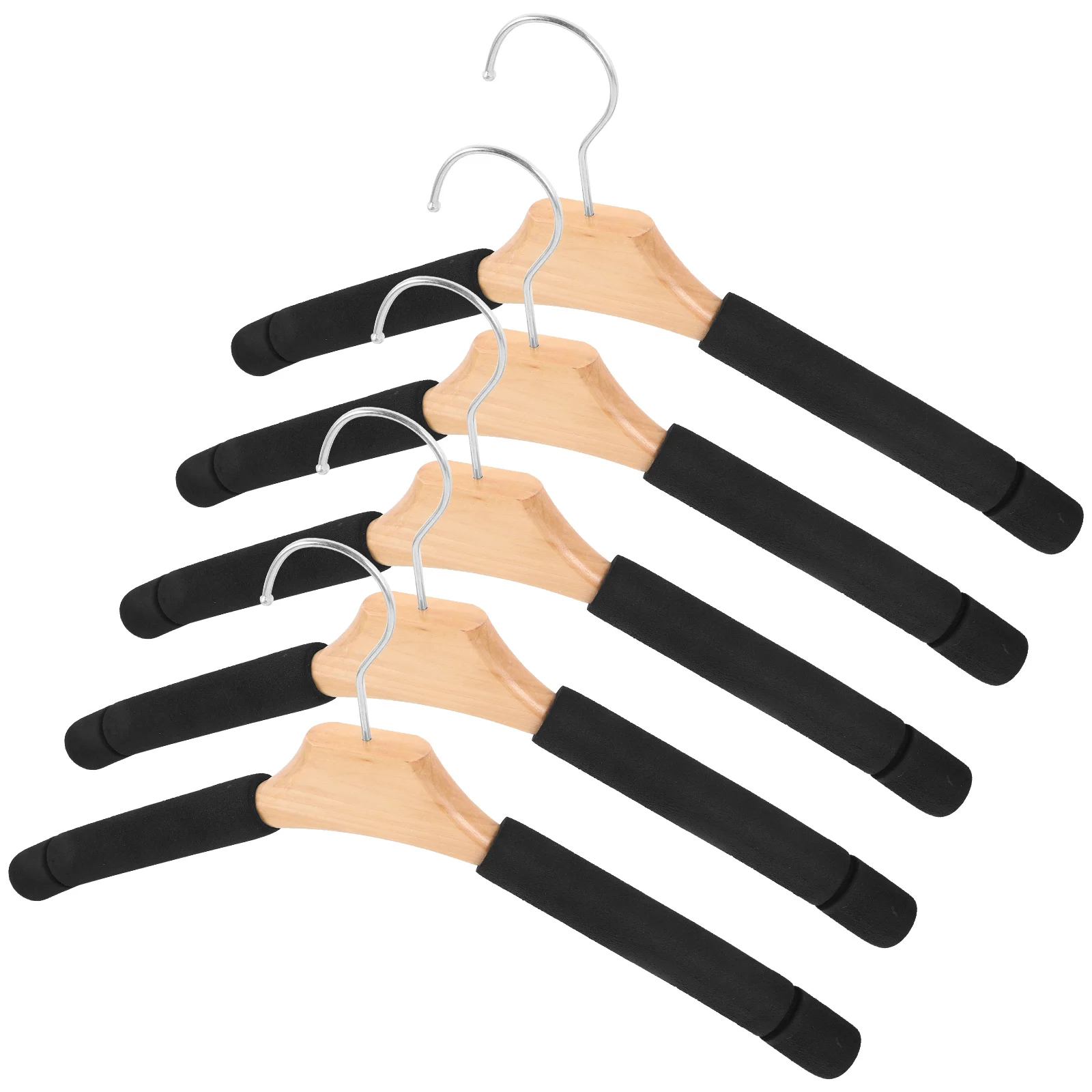 5pcs Solid Hangers Padded Sponge Non Slip Home Sponge Clothes Hangers Dress For Wedding Coats Sweaters Storage Space Saving
5pcs Solid Hangers Padded Sponge Non Slip Home Sponge Clothes Hangers Dress For Wedding Coats Sweaters Storage Space Saving