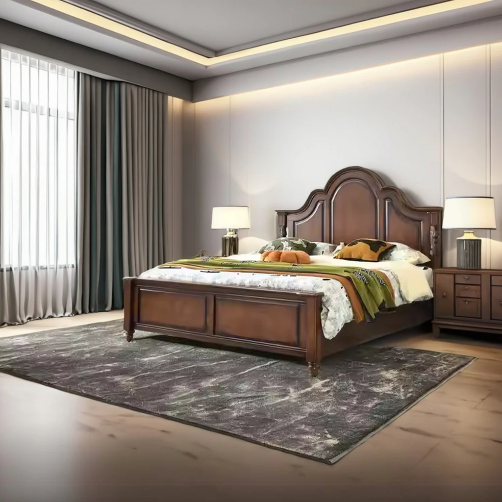 Modern Design Luxury King Size Solid Wood Bed with Storage Furniture for Bedroom
Modern Design Luxury King Size Solid Wood Bed with Storage Furniture for Bedroom