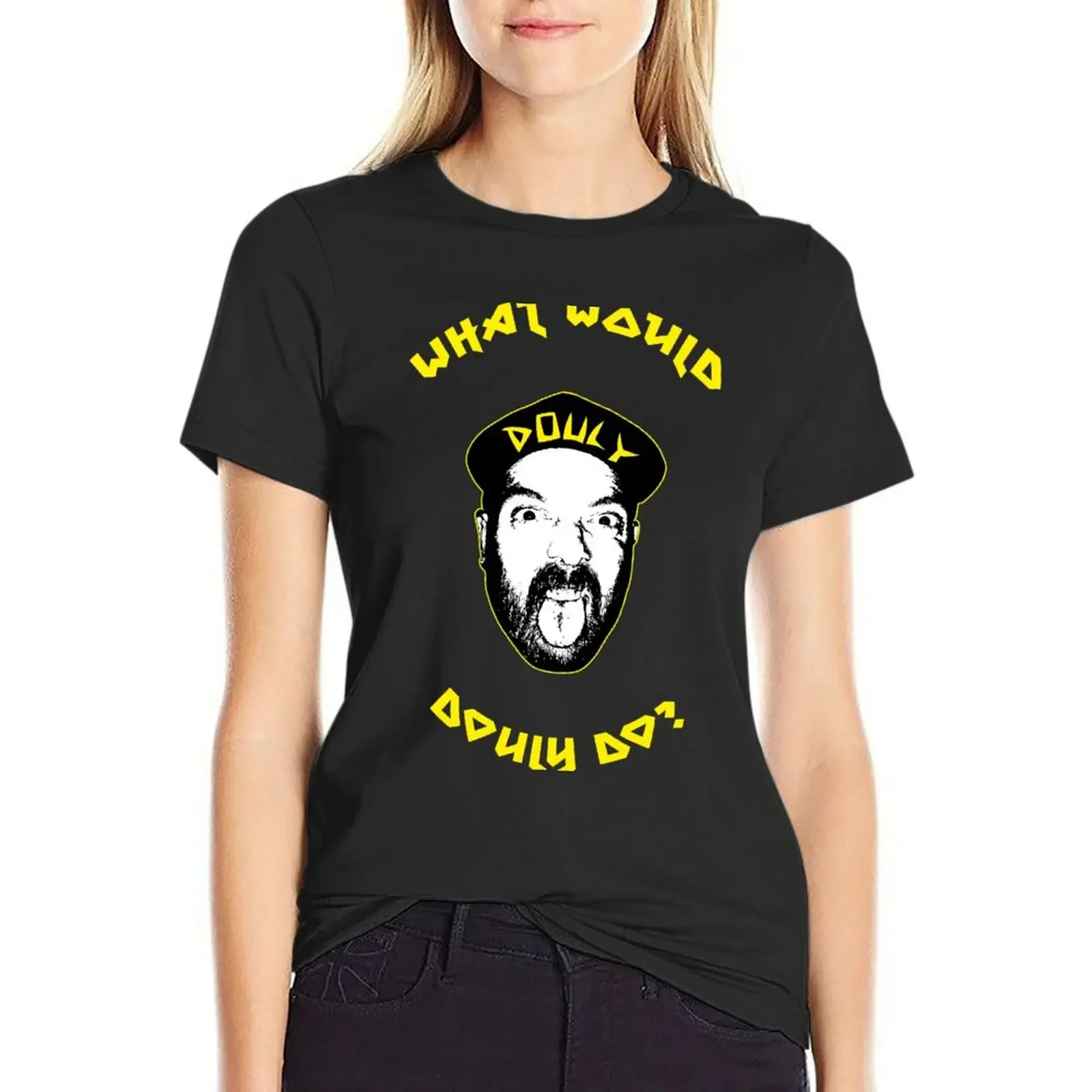 WHAT WOULD DOULY DO T-Shirt aesthetic clothes kawaii clothes graphics T-shirts for Women
WHAT WOULD DOULY DO T-Shirt aesthetic clothes kawaii clothes graphics T-shirts for Women