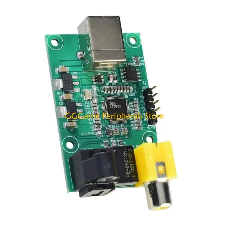 U55B LJMSA9227 Professional USB To SPDIF Board For Development Use Asynchronous Mode Jitter proof Output