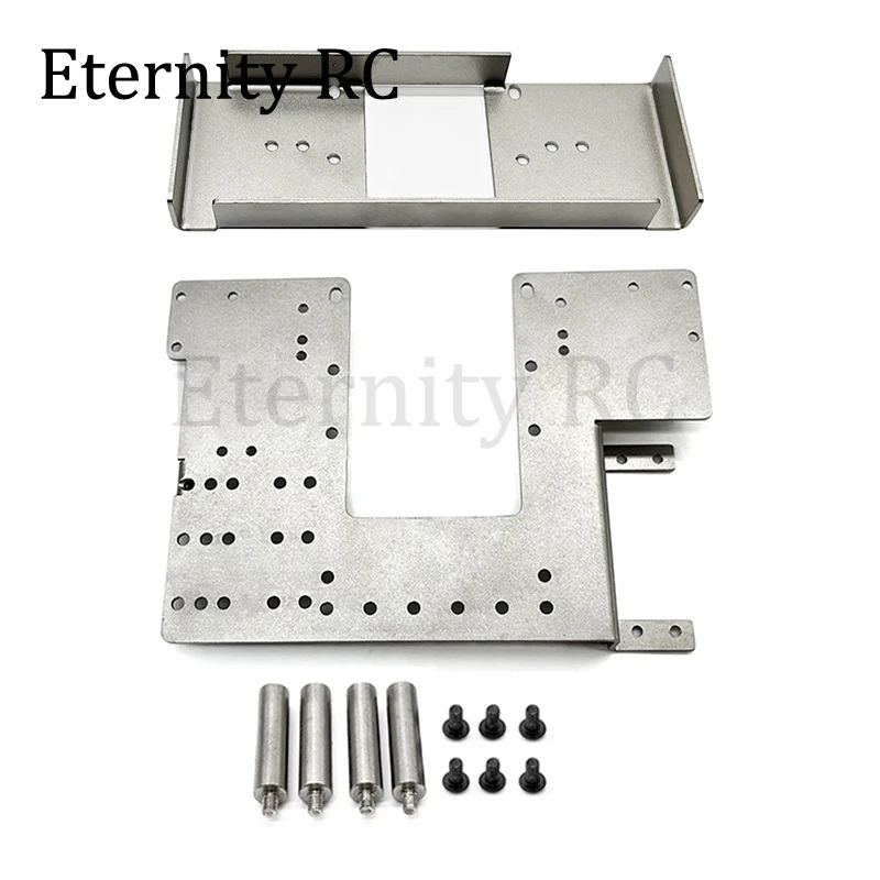 Metal Stainless Steel Second Floor Plate Upper Plate Battery Mount Plate for Tamiya 1/14 RC Truck Tractor Car Upgrades Parts
Metal Stainless Steel Second Floor Plate Upper Plate Battery Mount Plate for Tamiya 1/14 RC Truck Tractor Car Upgrades Parts