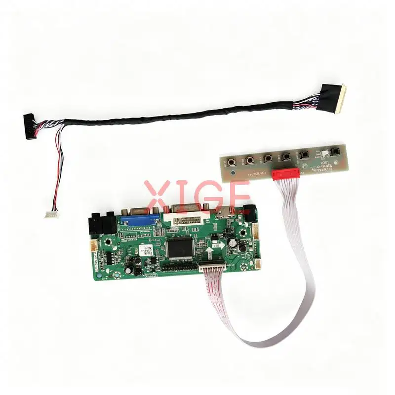 Controller Board Fit HSD101PFW4 M101NWT2 M101NWT4 HSD101PFW2 Laptop Monitor Panel 1024x600 VGA DVI HDMI 1024*600 LVDS 40-Pin Kit
Controller Board Fit HSD101PFW4 M101NWT2 M101NWT4 HSD101PFW2 Laptop Monitor Panel 1024x600 VGA DVI HDMI 1024*600 LVDS 40-Pin Kit