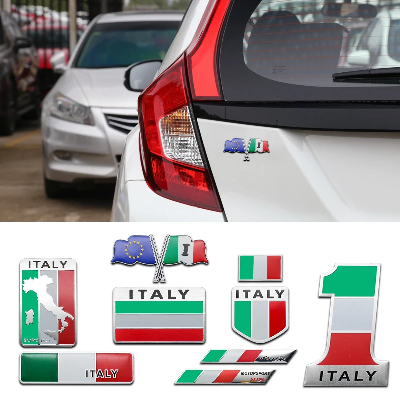1Pcs Car 3D Styling Aluminum Italy Flag Logo Badge Emblem Stickers Decal For Fiat 500 Grande Punto Stilo Palio Astra Bravo Panda
1Pcs Car 3D Styling Aluminum Italy Flag Logo Badge Emblem Stickers Decal For Fiat 500 Grande Punto Stilo Palio Astra Bravo Panda