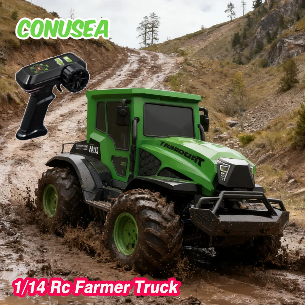 1/14 Rc Farmer Truck Buggy Drift Cars Amphibious Racing Vehicle 2.4G Remote Controlled Car Off-Road Outdoor Water Toys for Boys
1/14 Rc Farmer Truck Buggy Drift Cars Amphibious Racing Vehicle 2.4G Remote Controlled Car Off-Road Outdoor Water Toys for Boys
