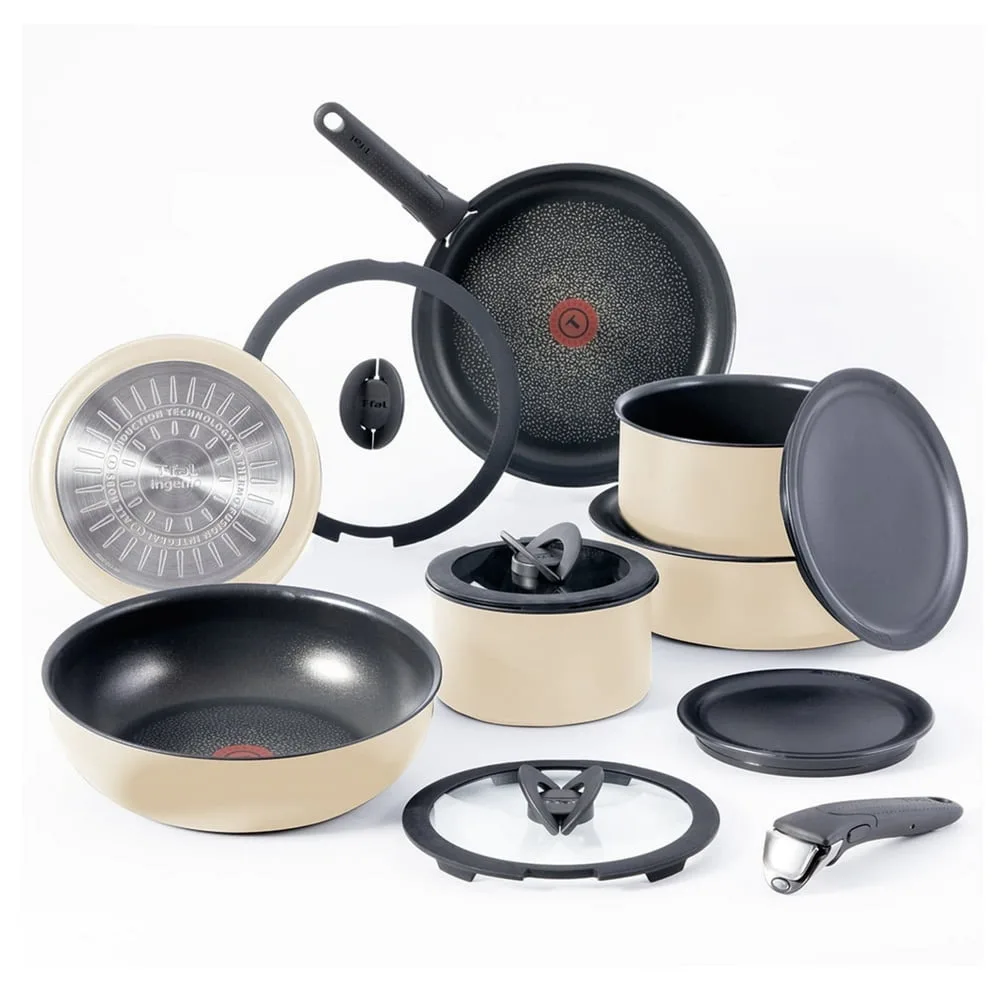 T-Fal Ingenio Expertise 14-компонентный набор посуды Nonsti, сейф для индукционной духовки 500F, кастрюли и сковороды, автофургон, съемная ручка, френч
T-Fal Ingenio Expertise 14-компонентный набор посуды Nonsti, сейф для индукционной духовки 500F, кастрюли и сковороды, автофургон, съемная ручка, френч