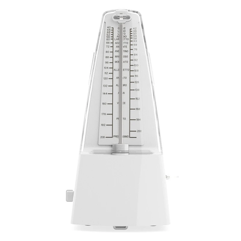 Mechanical Metronome Universal For Guitar Violin Piano Musical Instrument Practice Tool White Durable
Mechanical Metronome Universal For Guitar Violin Piano Musical Instrument Practice Tool White Durable