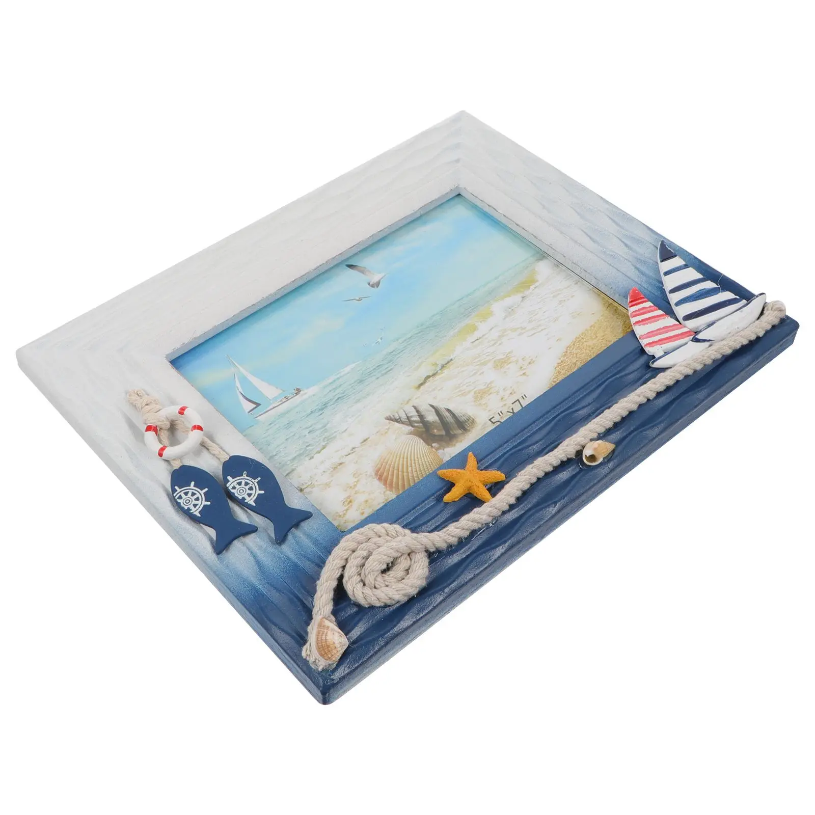 Wooden View Mediterranean Theme Photo Frame Nautical Mediterranean Style Picture Holder Home Decor Chic Design
Wooden View Mediterranean Theme Photo Frame Nautical Mediterranean Style Picture Holder Home Decor Chic Design