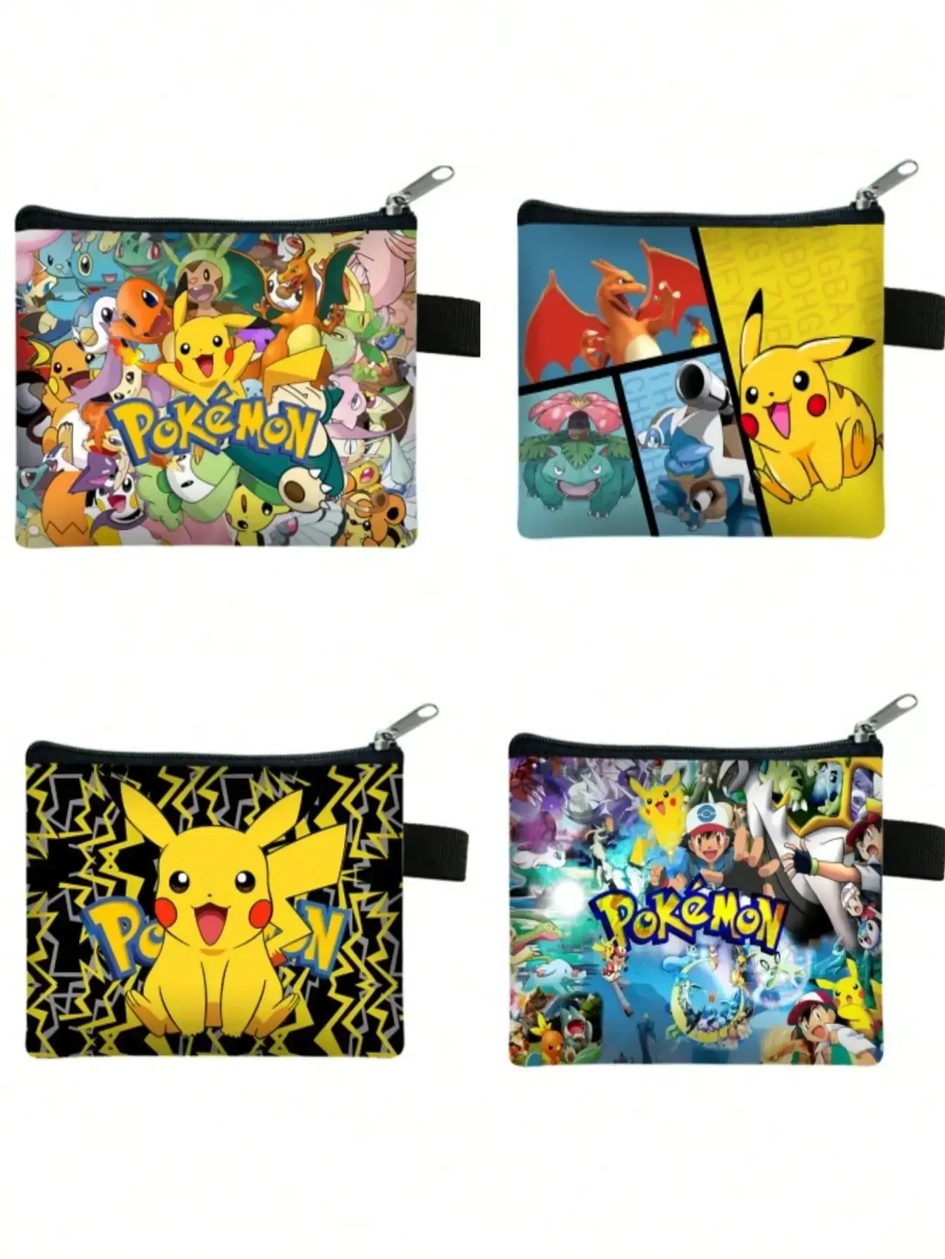Pikachu Pokemon Student Pikachu full print Coin wallet Middle School Students Anime kawaii Cartoon Mochila
Pikachu Pokemon Student Pikachu full print Coin wallet Middle School Students Anime kawaii Cartoon Mochila