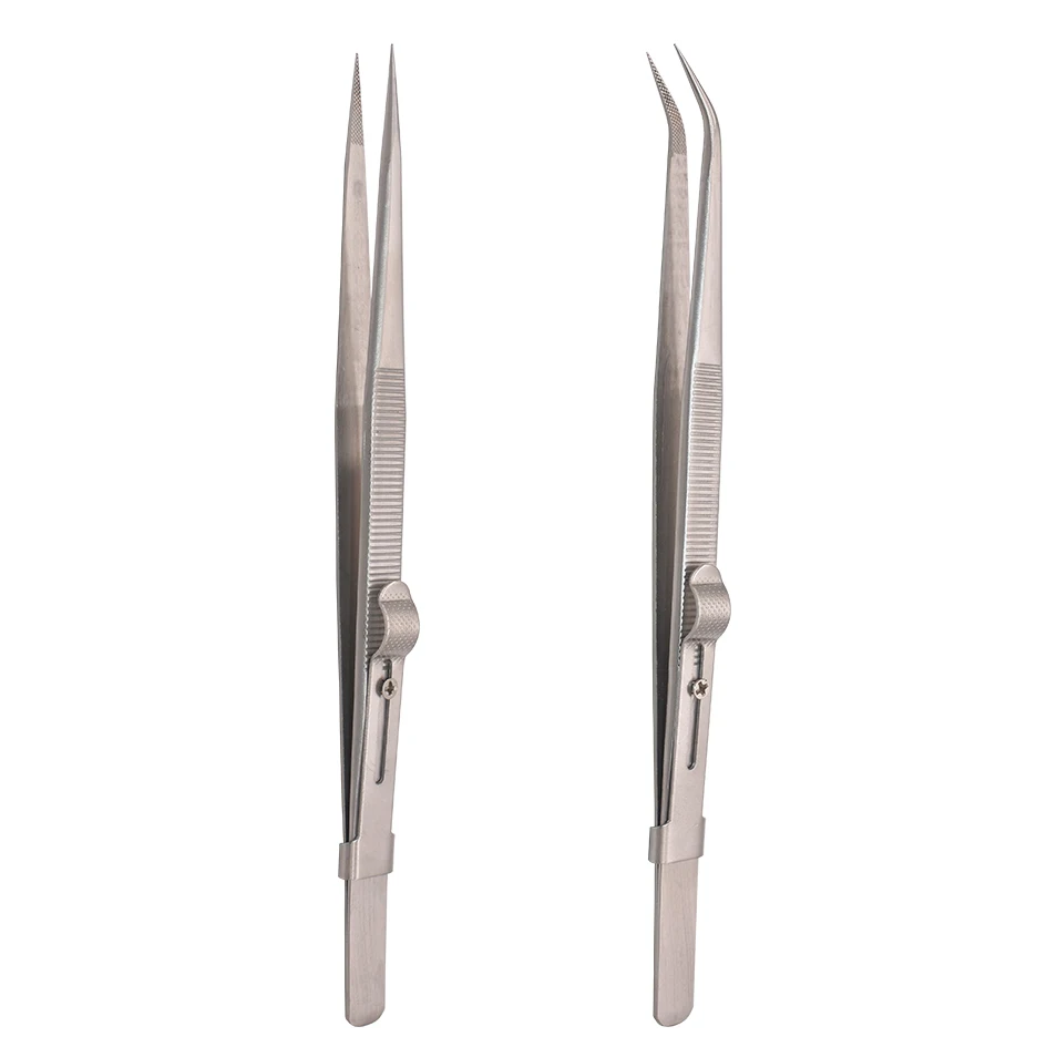 Stainless Steel Jewelry Tweezers Forceps Pincers Adjustable High Qulaity Precision Jewels Diamond Tweezers Repair Tools 100pcs
Stainless Steel Jewelry Tweezers Forceps Pincers Adjustable High Qulaity Precision Jewels Diamond Tweezers Repair Tools 100pcs