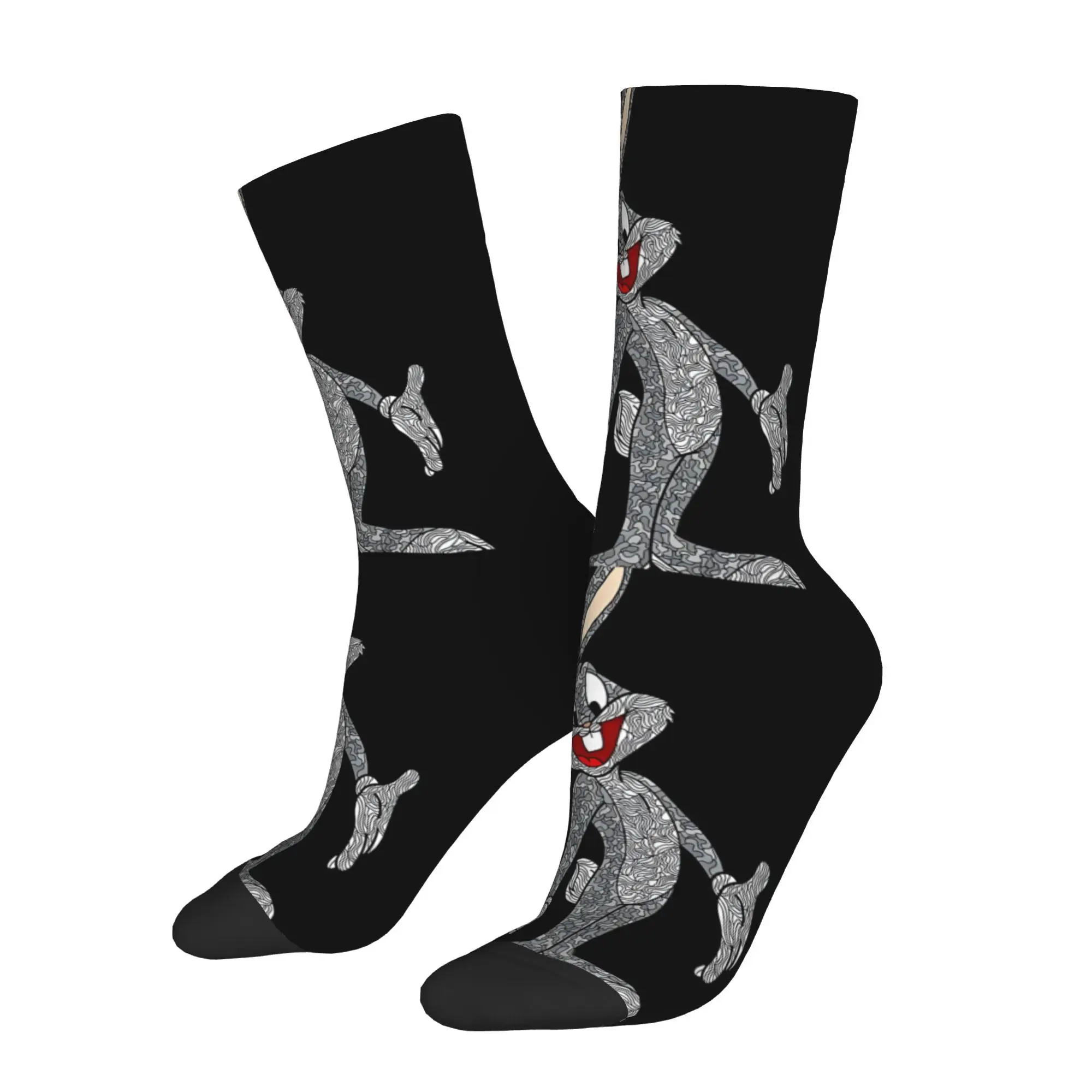 Bugs Bunny Rabbit Cartoon Men Cycling Socks All Season Breathable Athletic Crew Socks for Spring Summer Fall Winter
Bugs Bunny Rabbit Cartoon Men Cycling Socks All Season Breathable Athletic Crew Socks for Spring Summer Fall Winter