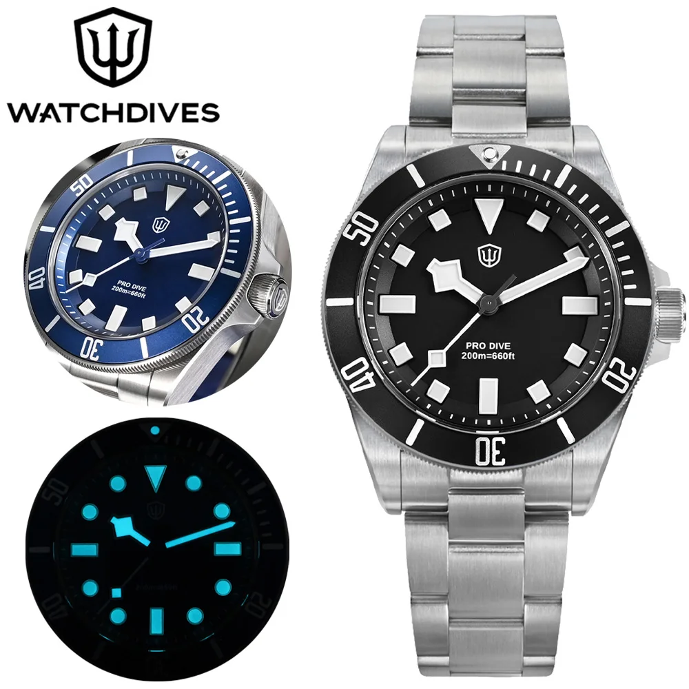 Watchdives WD1969 Pro Watch VH31 Sweep Seconds Кварцевый механизм Водонепроницаемые BGW9 Светящееся сапфировое стекло 38 мм Винтажные мужские часы
Watchdives WD1969 Pro Watch VH31 Sweep Seconds Кварцевый механизм Водонепроницаемые BGW9 Светящееся сапфировое стекло 38 мм Винтажные мужские часы